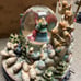 Jim Shore “Behold the Blessed Birth” musical water globe 2008
