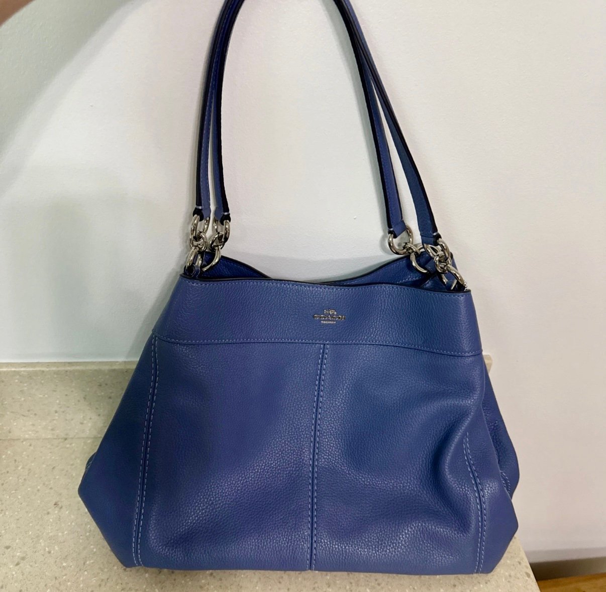 Coach Lexy shoulder bag blue F28997