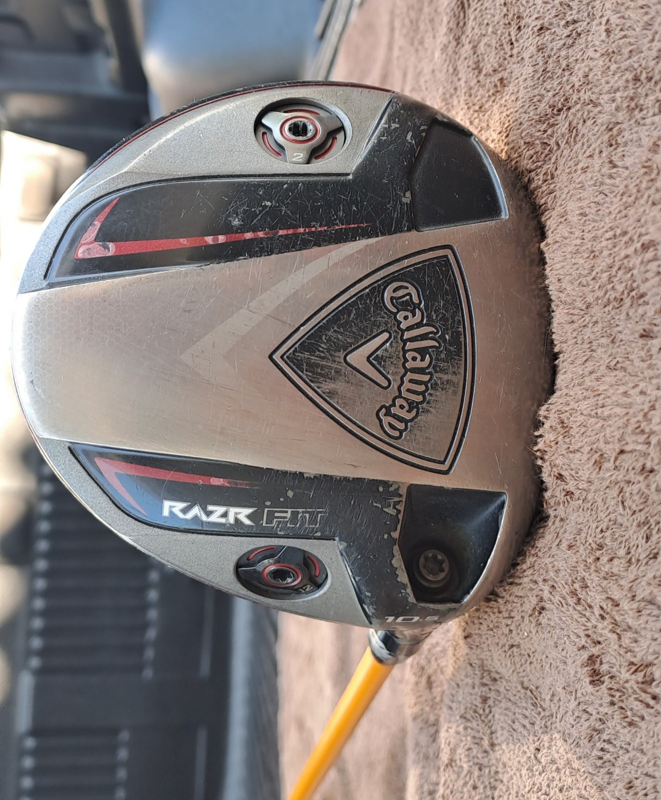 golf clubs CALLAWAY RAZR FIT 10.5 driver RIGHT H graphite A flex