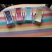 4 set 1/12 scale Dollhouse Beach ocean chair Set furniture