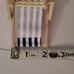 4 set 1/12 scale Dollhouse Beach ocean chair Set furniture
