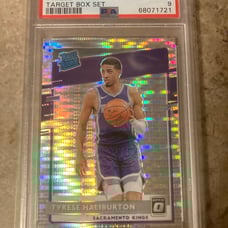 Tyrese Haliburton Sacramento Kings Indiana Pacers OPTIC RC PSA MINT 9