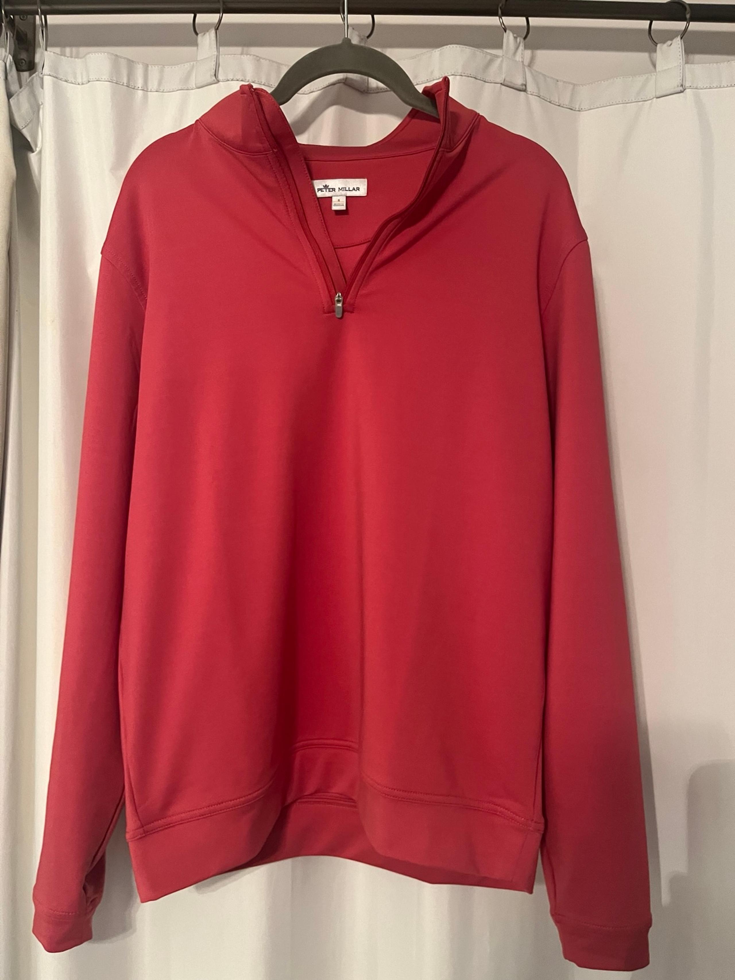 Red Peter millar quarter zip