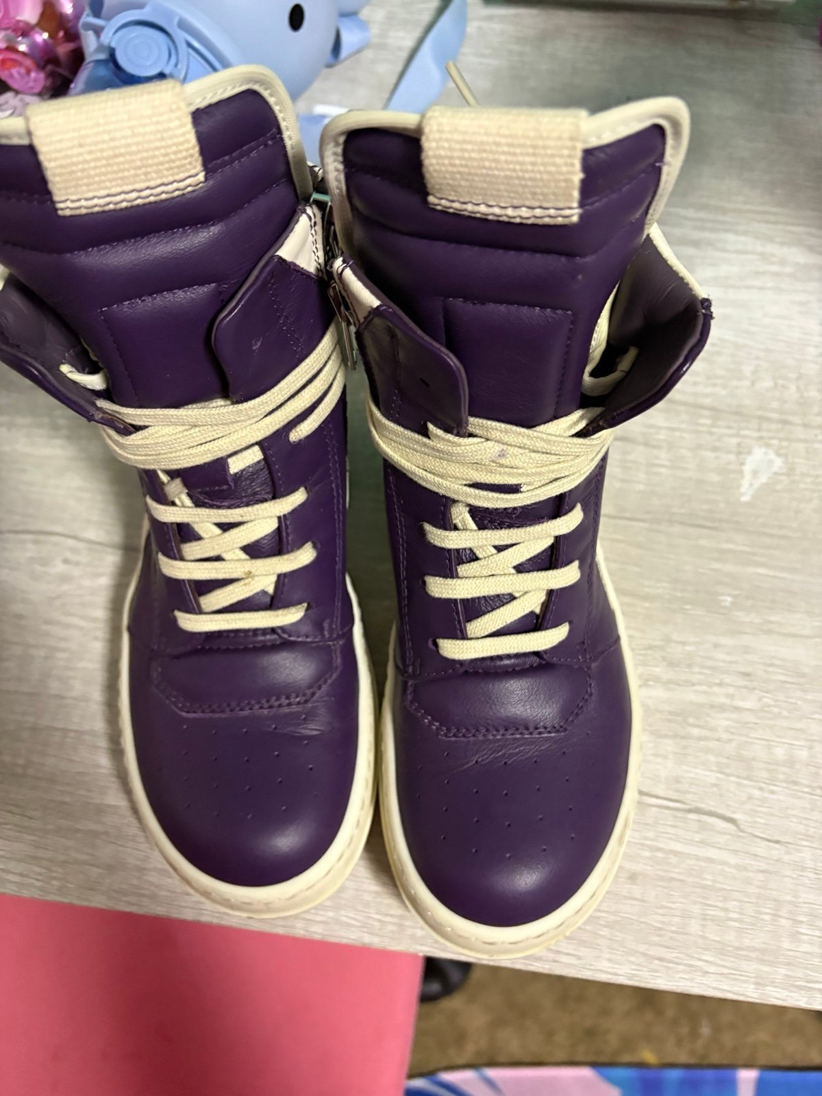 Size 13c purple Rick Owens worn once