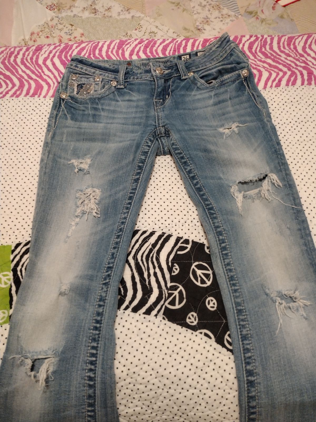 Miss Me JE5124F9R FLARE SIZE 26