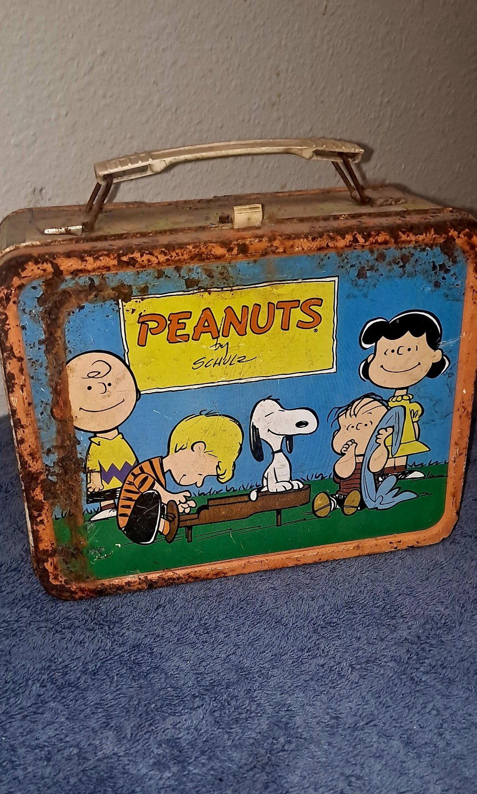 Vintage, Peanuts Lunch Box