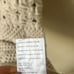Free people beach beige crocheted knit mini cover up dress