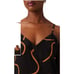 Amour Vert Barlow washable silk cami in caramel waves 2X