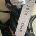 Amour Vert Barlow washable silk cami in caramel waves 2X