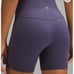 Lululemon lululemon Align™ High-Rise Short 6 Purple Nightfall / Size 12