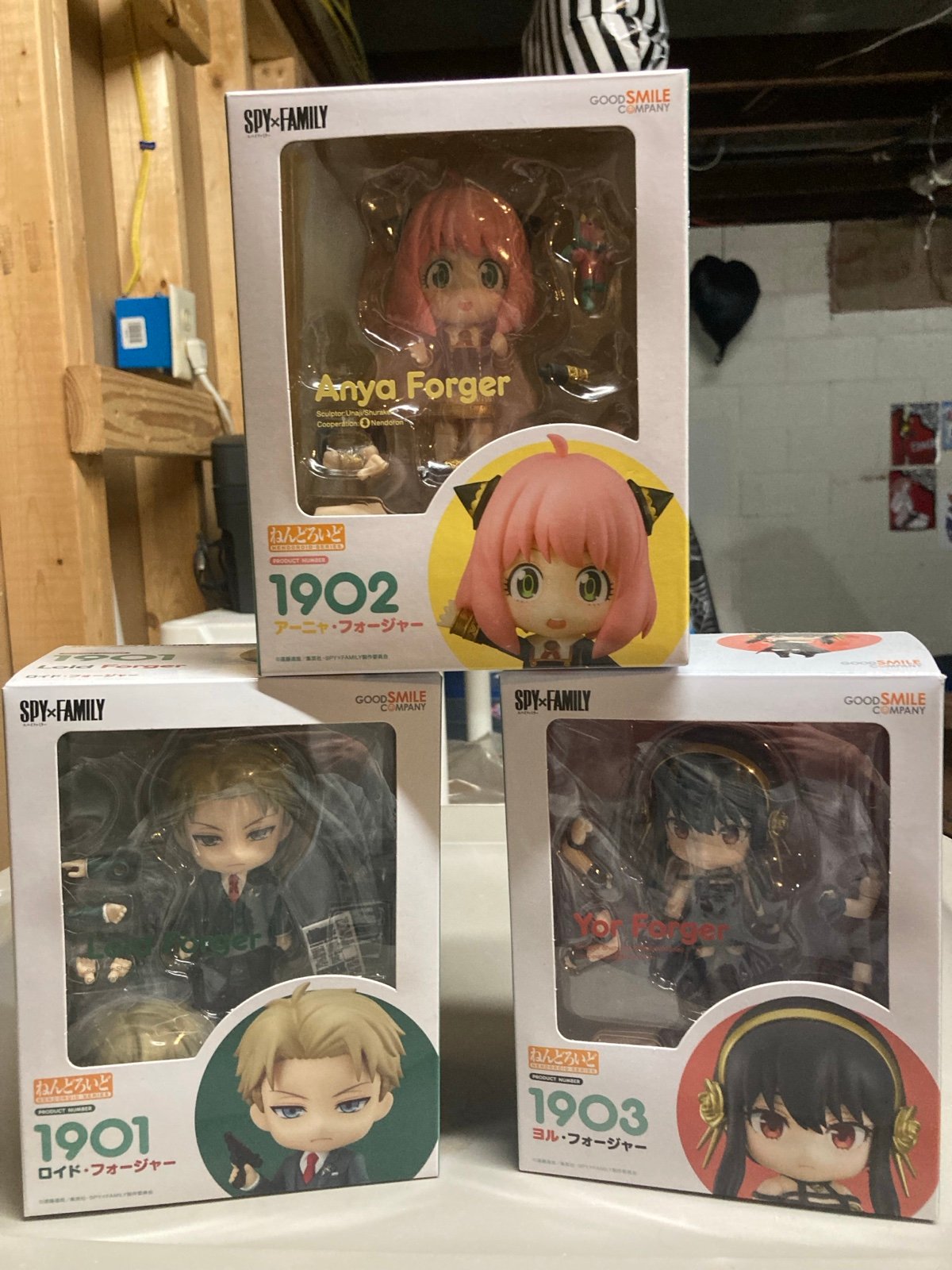 Nendoroid spy Family set