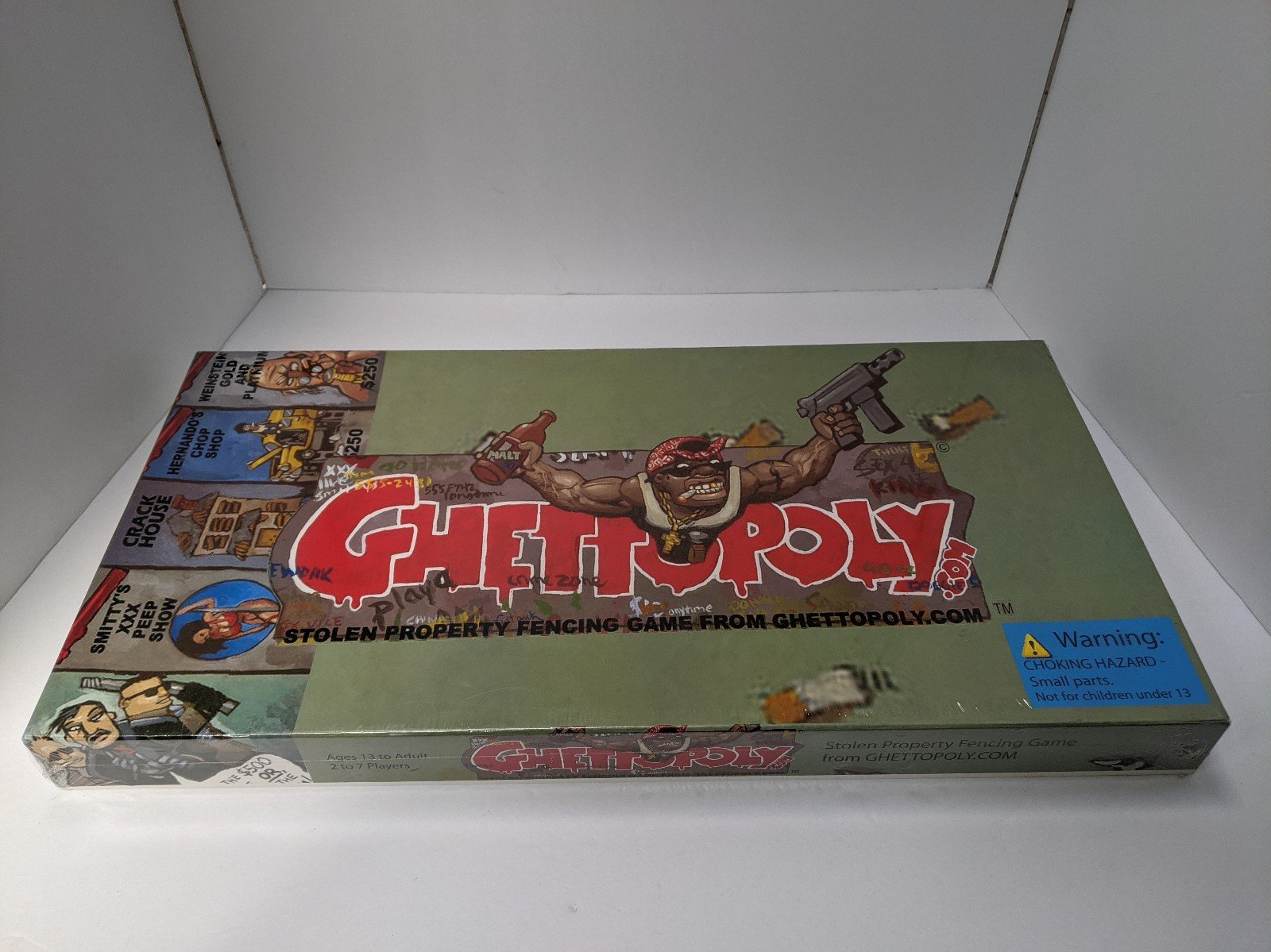 Ghettopoly Board Game (RARE) - NEW Sealed