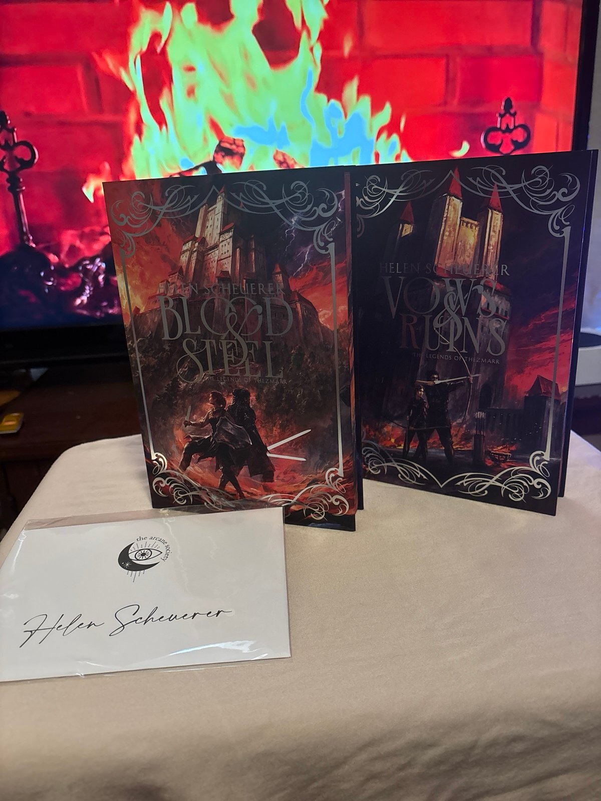 Arcane Society Special Editions of “The Legends of Thezmarr” by Helen Scheuerer