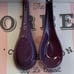 Le Creuset Cassis Purple Asian Chinese Soup Spoon Spoons 6 Set of 2 Authentic
