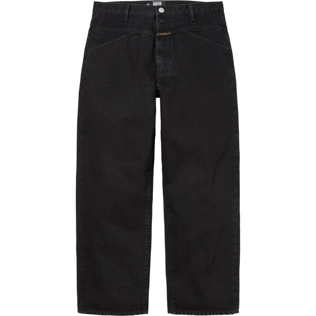日本人気超絶の Marithe Supreme Francois 30 Black X Girbaud パンツ