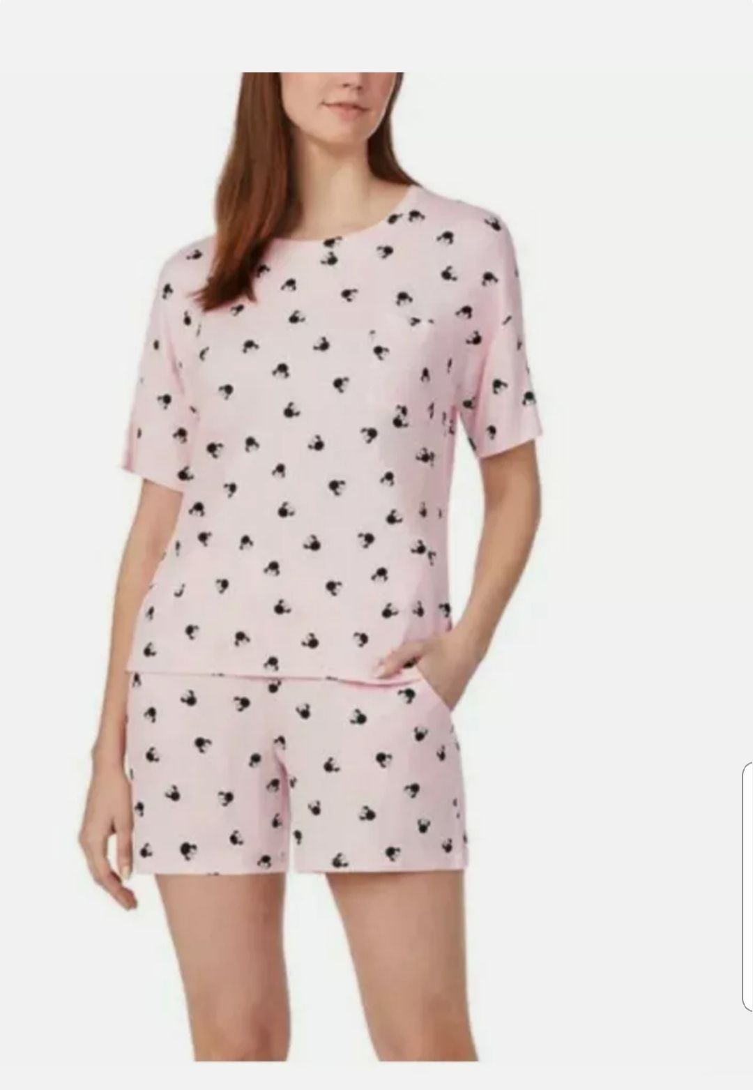 NWT DISNEY PINK MINI MOUSE PJS XXL