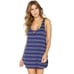 Beach bunny blue striped Gia tank dress cover up Fits Sz S/M
