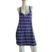 Beach bunny blue striped Gia tank dress cover up Fits Sz S/M