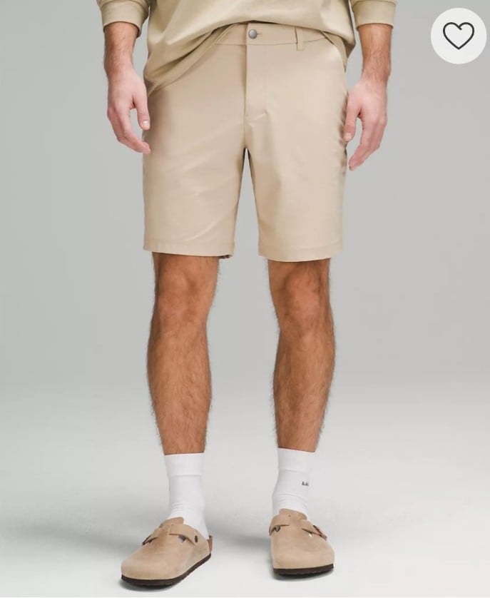 lululemon commission short classic size 33