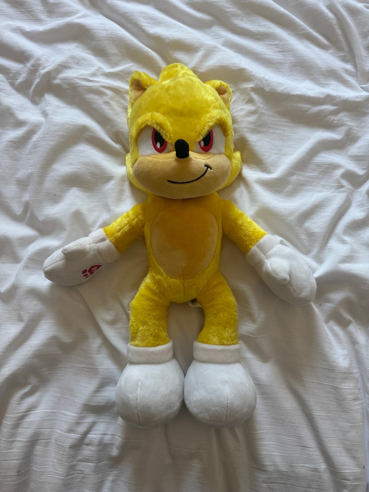 Sonic the Hedgehog Build a Bear Super Sonic Plush