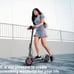 Electric Scooter - 350W Motor, 8.5 Solid Tires, Up to 19 MPH and 20/23 Miles Lo