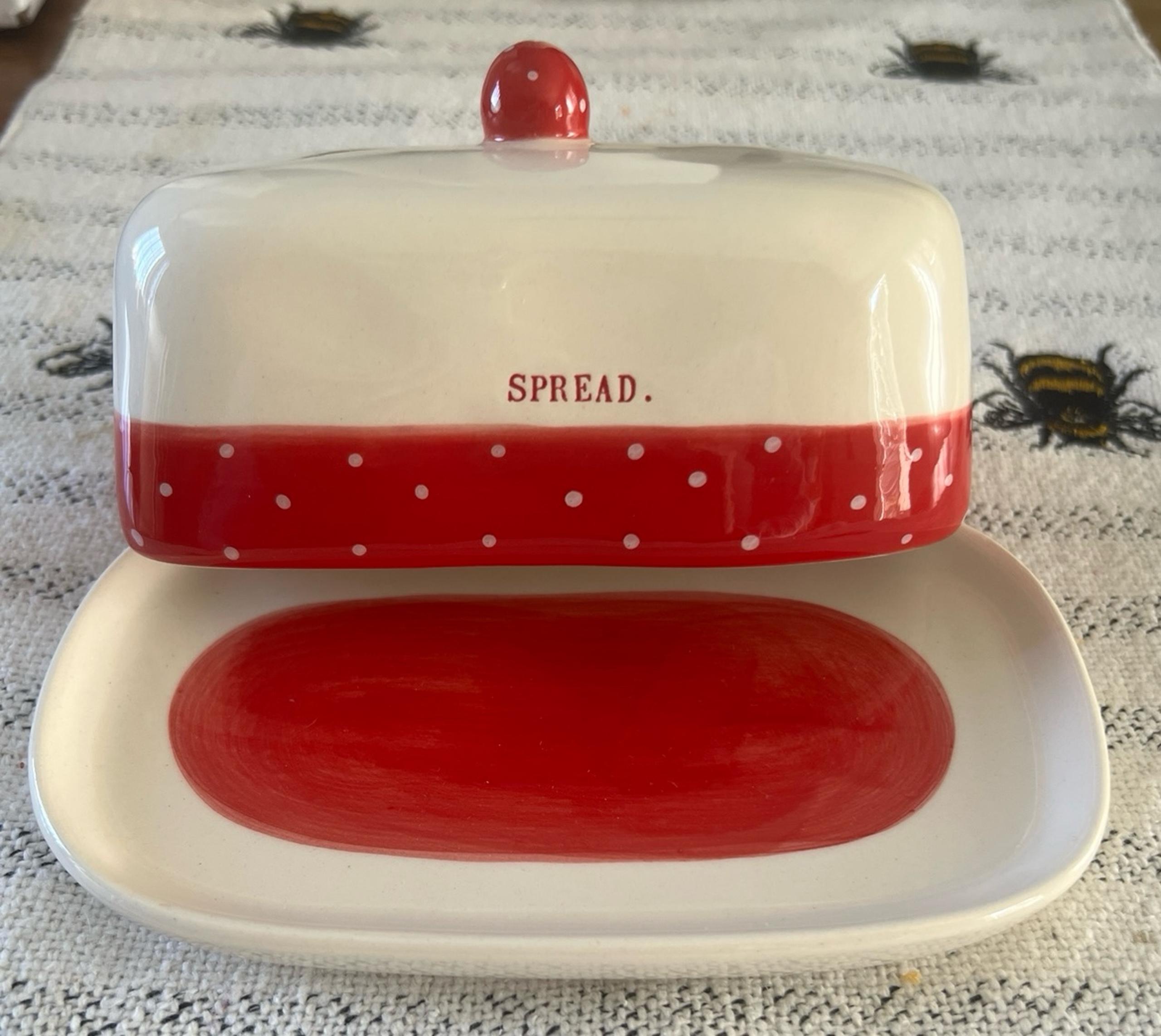 spread Butter Dish container - Rae Dunn