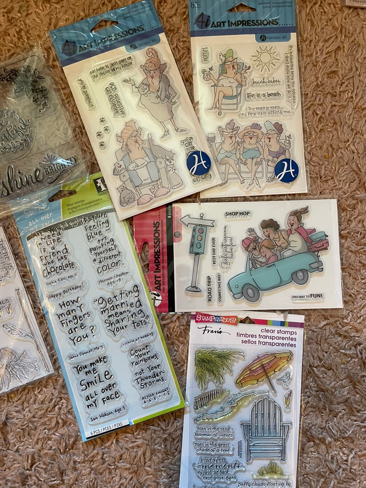 Stamps and dies bundle