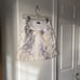Lady Hagen - Yellow & Grey Floral Pattern Pull-On Skort With Front Pockets