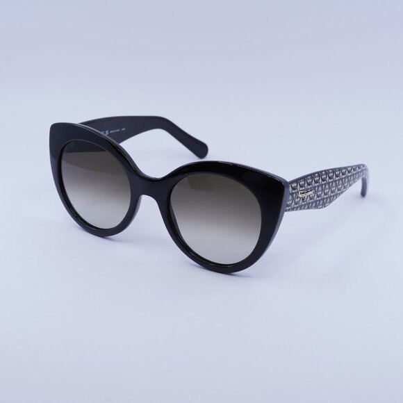 New Salvatore Ferragamo SF964S 003 Sunglasses - Black Frame, Grey Lenses