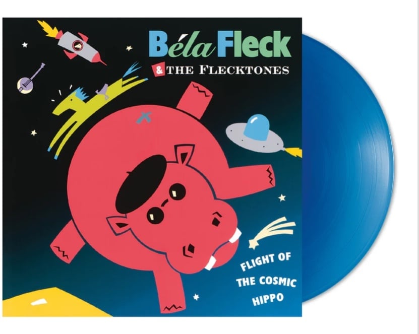 Bela Fleck & The Flecktones~Flight of the Cosmic Hippo (Blue Vinyl LP) / 900