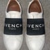 Givenchy leather women’s sneakers shoes white black size 6