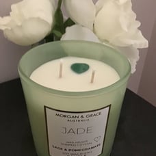 POMEGRANATE & SAGE AROMATHERAPY SOY CANDLE
