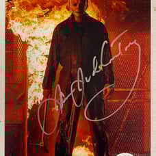 Michael myers james Jude Courtney autographed signed photo proof jsa coa AF66921