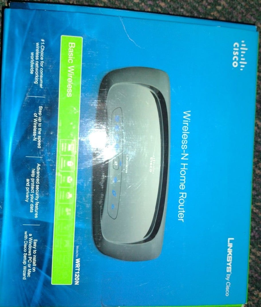 Cisco wireless-n home router wrt120n