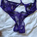 victorias secret purple lace teddy bodysuit