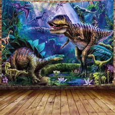 Dinosaur Tapestry 80 X60 Home Decoration