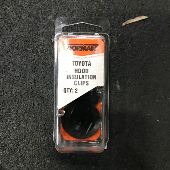 (Lot of 7)Dorman 963-117d: Panel Trim Retainer, 7 Mm Hole, 18Mm Stem, 30 Mm Head