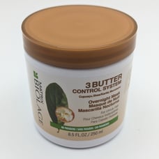 New Matrix Biolage 8.5oz 3 Butter Control System OVERNIGHT MASK Unruly Hair