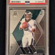 Jalen Hurts 2020 Panini Mosaic rookie card #222 PSA GEM MINT 10