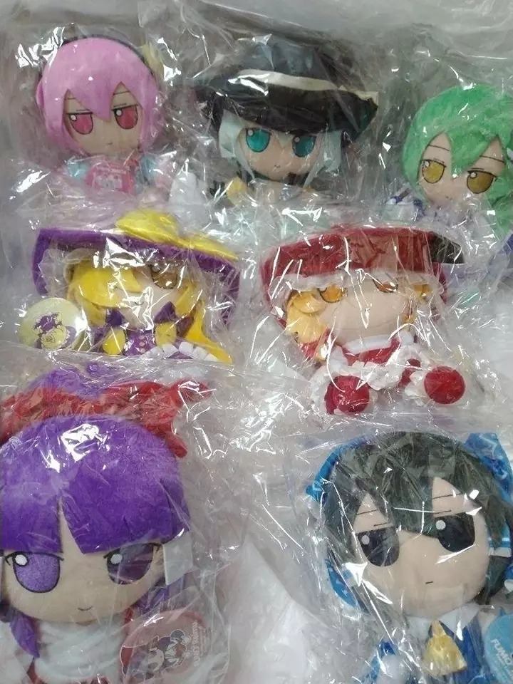 LOT 7 Touhou Project FUMO fumofumo Plush Badge set - Gift F40719