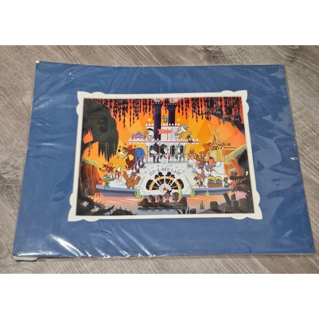 Disney Splash Mountain Wonderground Wonderful Feeling Christopher Lee Art Print