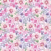 School Locker Magnetic Wallpaper - Pack of 12 Sheets - (Flowers vg07)
