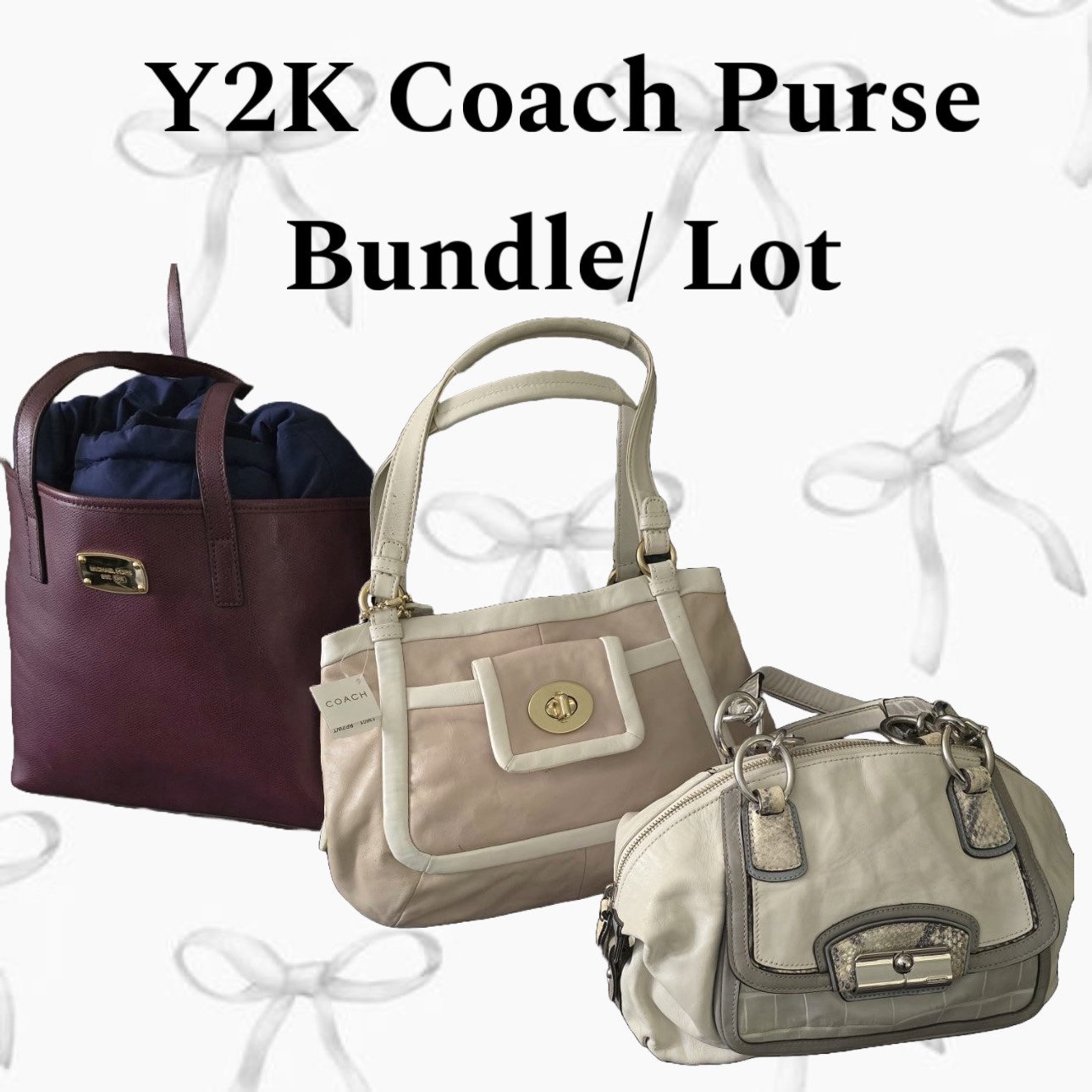 Coach and micheal kors purse lot