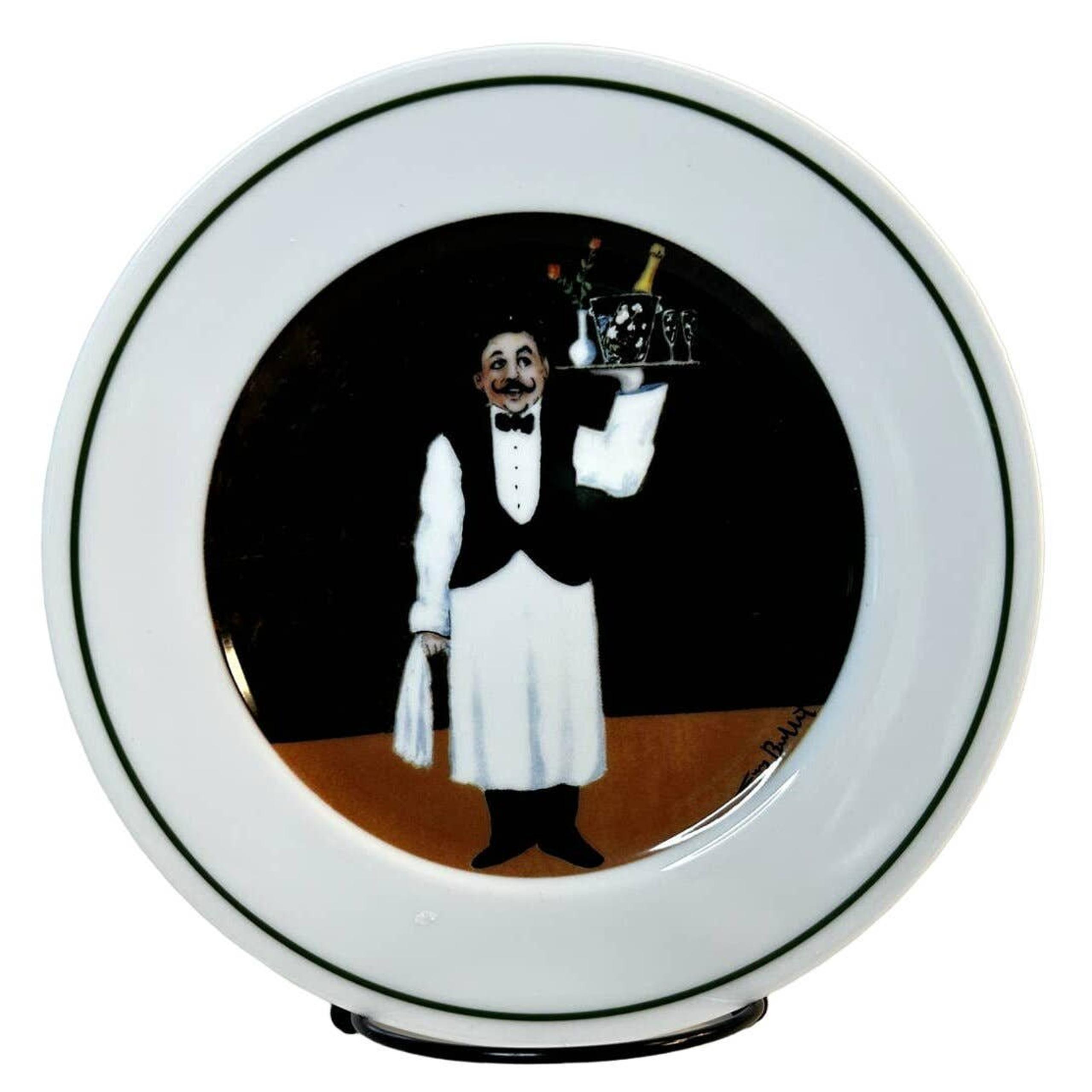 Williams-Sonoma Guy Buffet "Room Service" 7.75" Salad/Appetizer/Dessert Plate