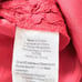 J. Crew Red Lace Pencil Skirt Lined Scallop Hem Knee Length Size 4 NWT