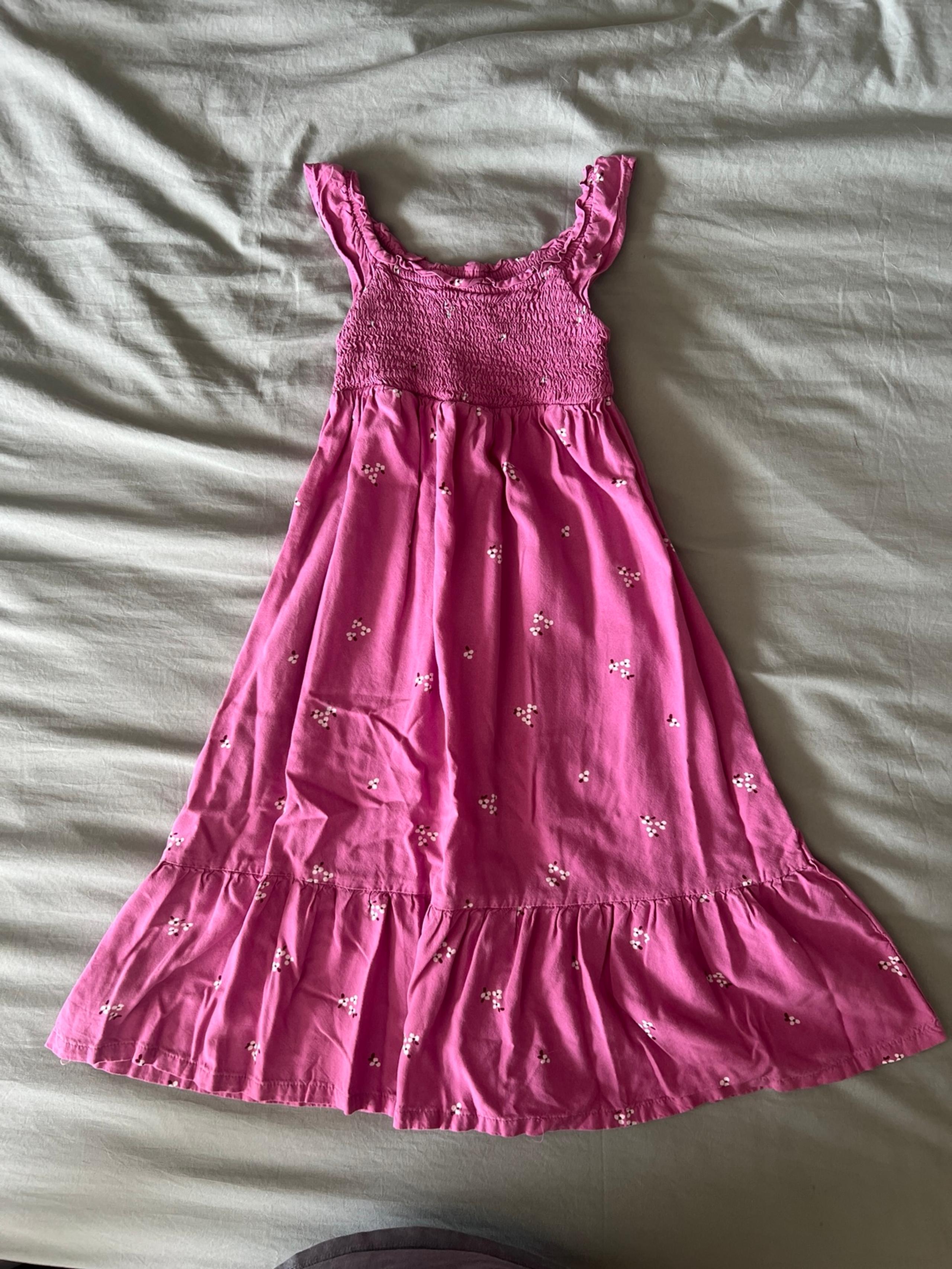 Cat & Jack Girls Floral Maxi Dress size XS 4/5
