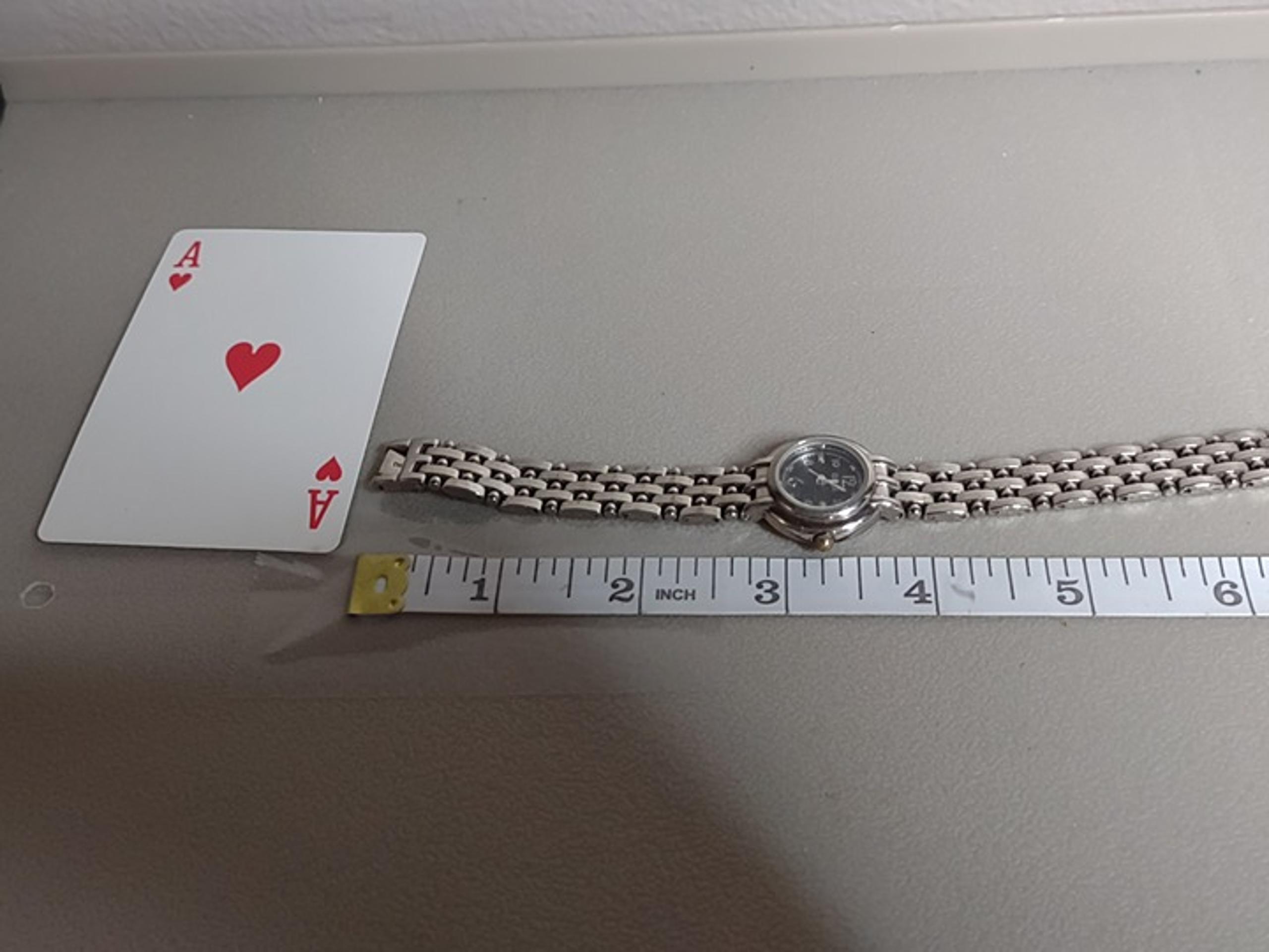 Untested Black And Silver Guess Watch