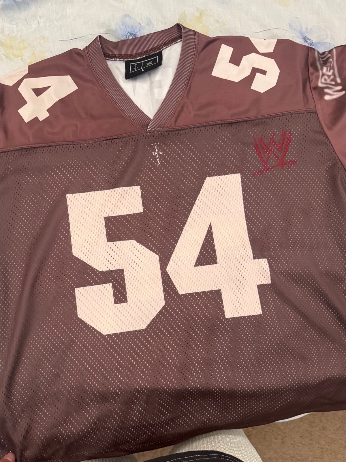 Travis Scott x WWE The Last Time Is Now John Cena Jersey