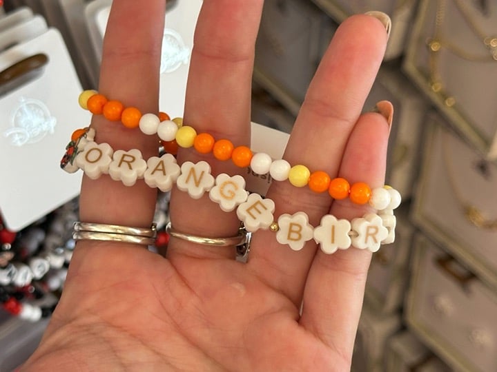 2025 Disney Parks Orange Bird Friendship Bracelet Set