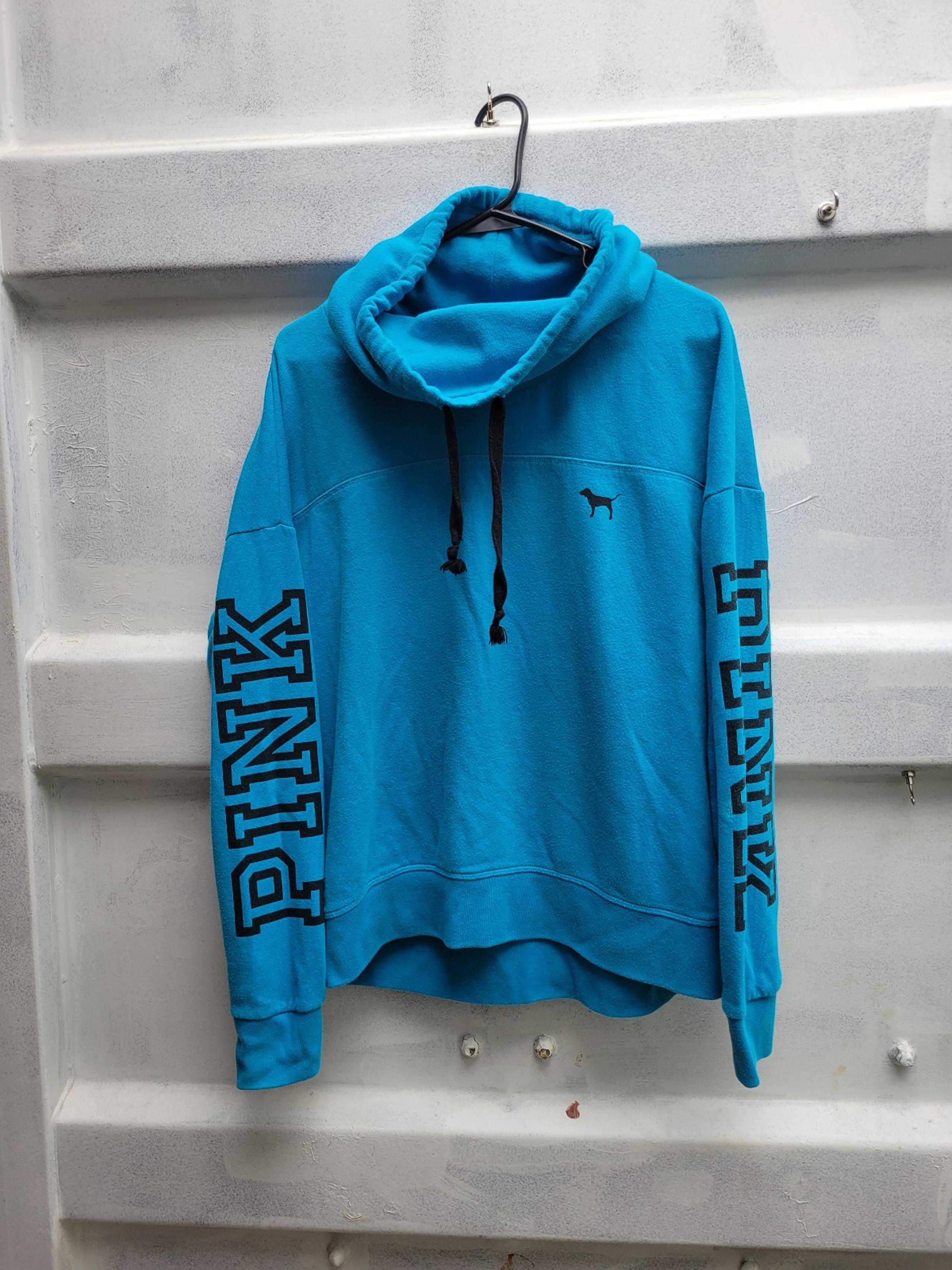 Victoria's Secret PINK turquoise blue sweater small